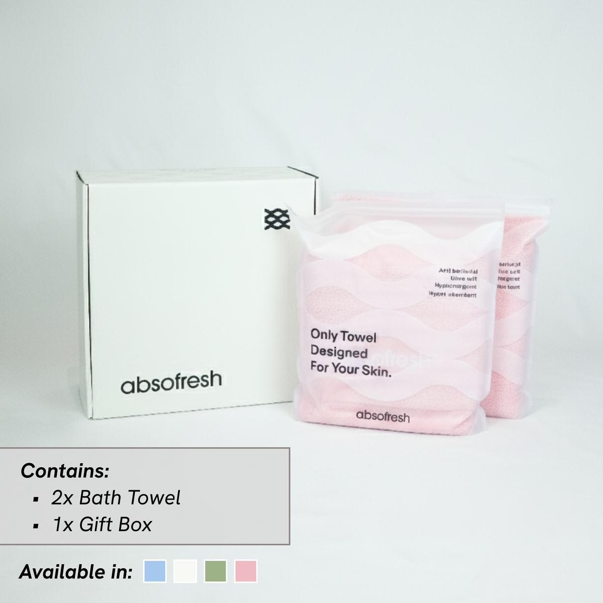 CloudWeave™ Bath Towel Gift Set