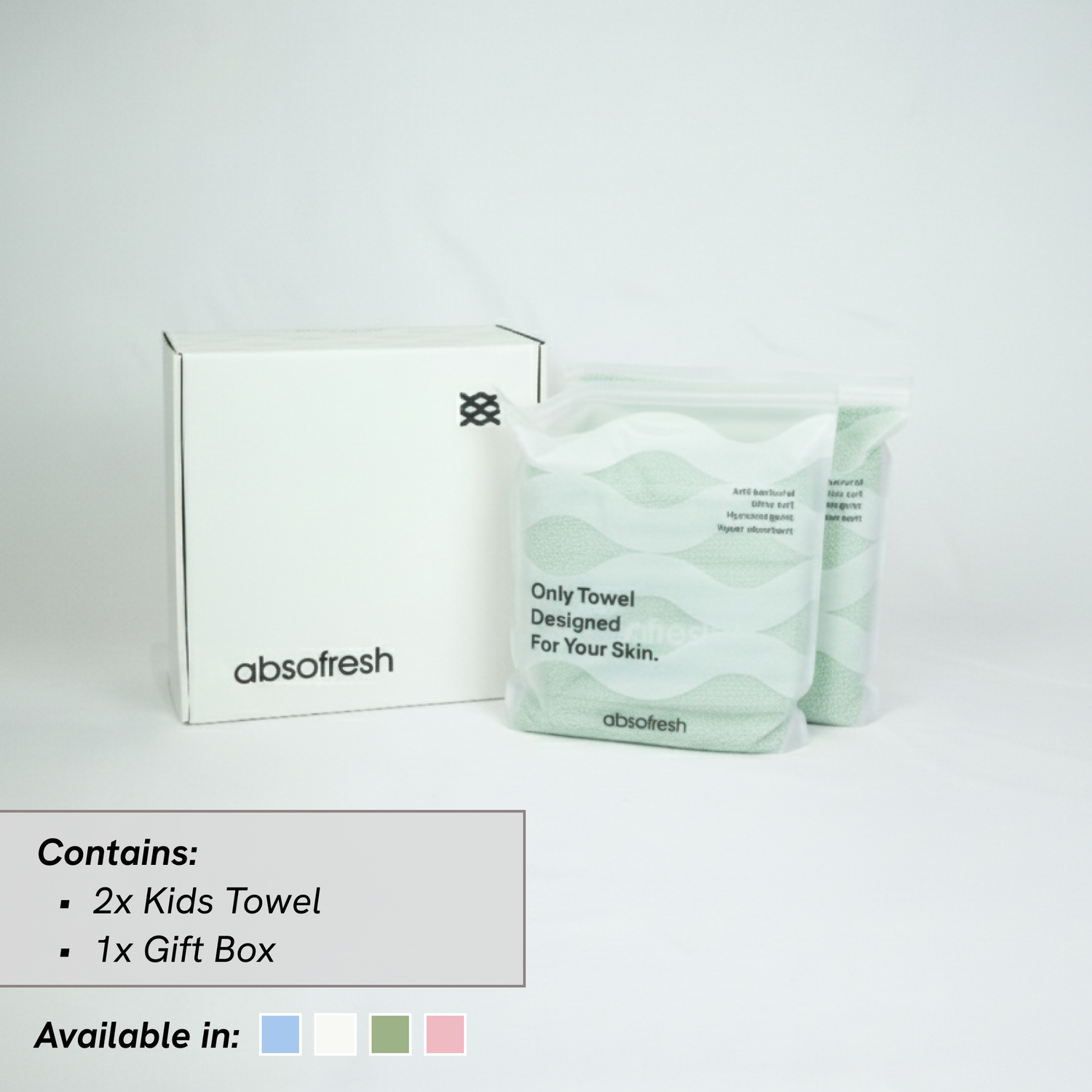 CloudWeave™ Kids Towel Gift Set