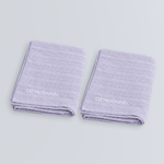 AeroWeave Bath Towel Gift Set — two Lilac Purple bath towels