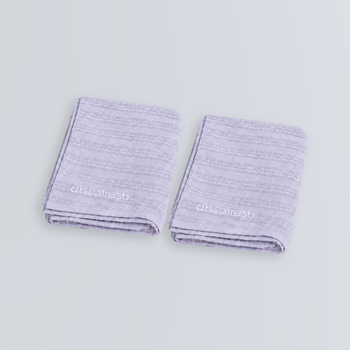 AeroWeave Kids Towel Gift Set — two Lilac Purple kids towels