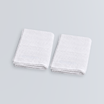 AeroWeave Kids Towel Gift Set — two Pure White kids towels