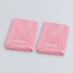 CloudWeave Bath Towel Gift Set — two Sakura Pink bath towels