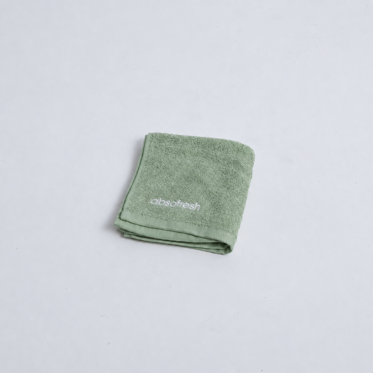 CloudWeave Face Towel in Sage Green