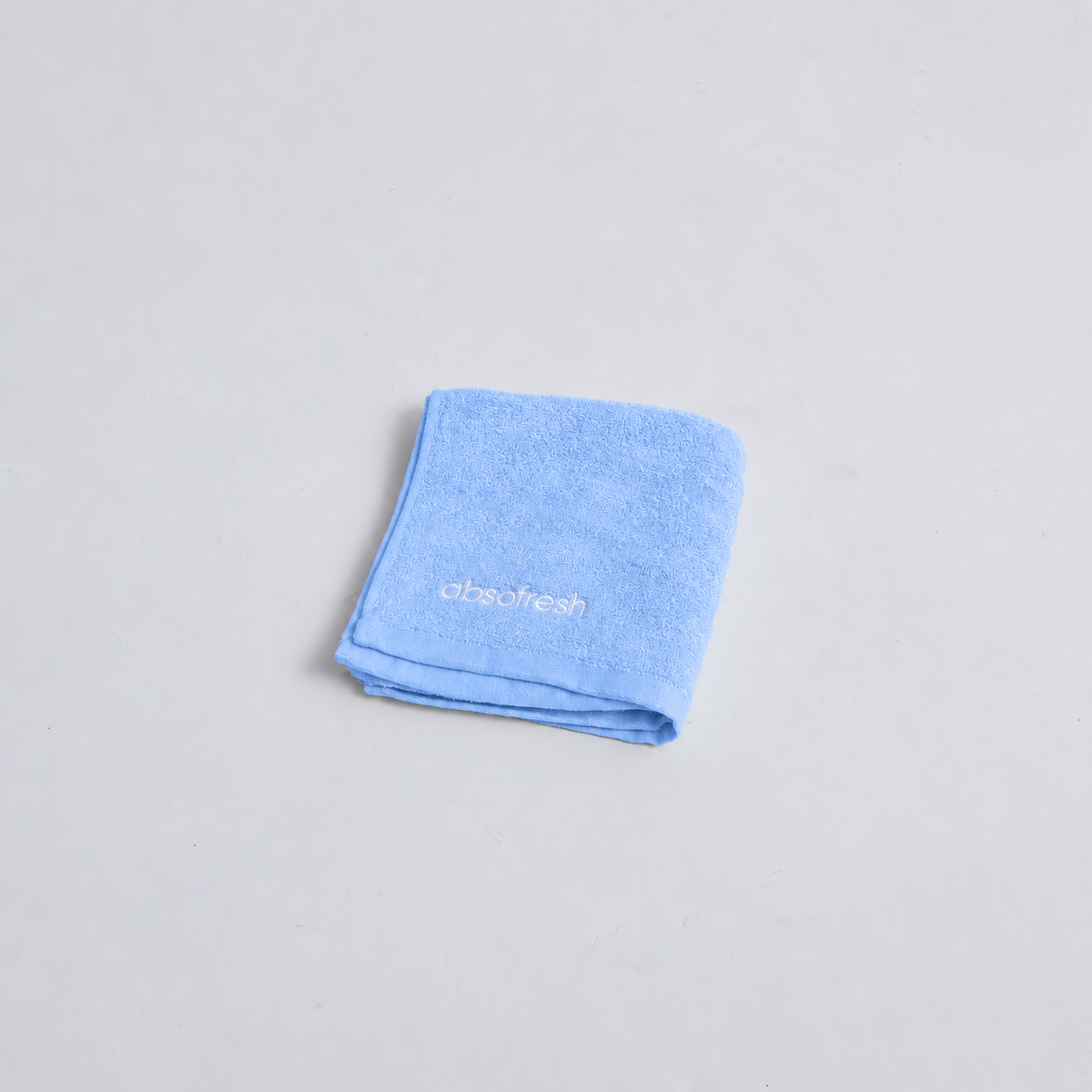CloudWeave Face Towel in Sky Blue