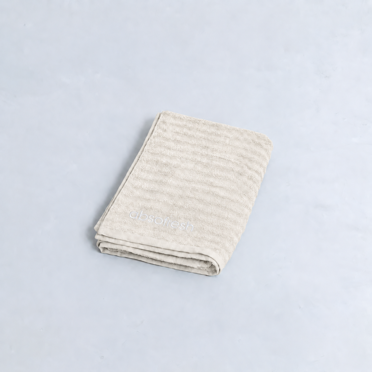 CloudWeave Kids Towel — Ivory Cream